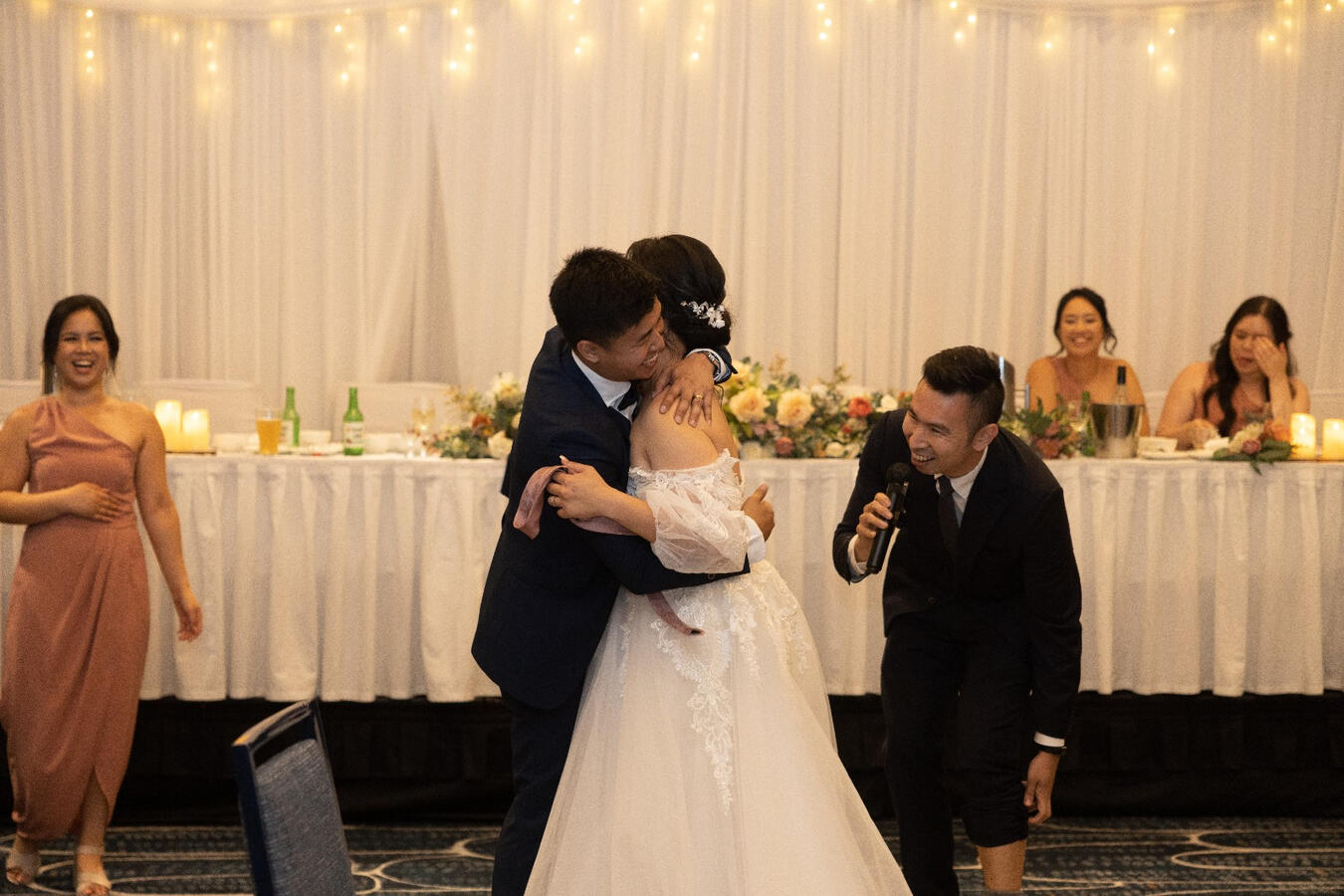 s and j game sydney wedding reception